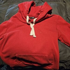 Red Hoodie Sweater